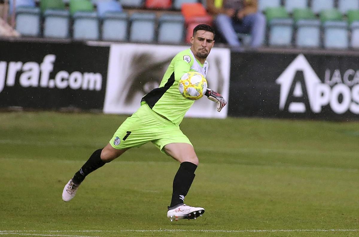 Dani Sotres, en el Salamanca la campaña pasada.