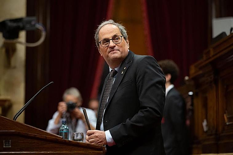 El expresidente de la Generalitat Quim Torra.