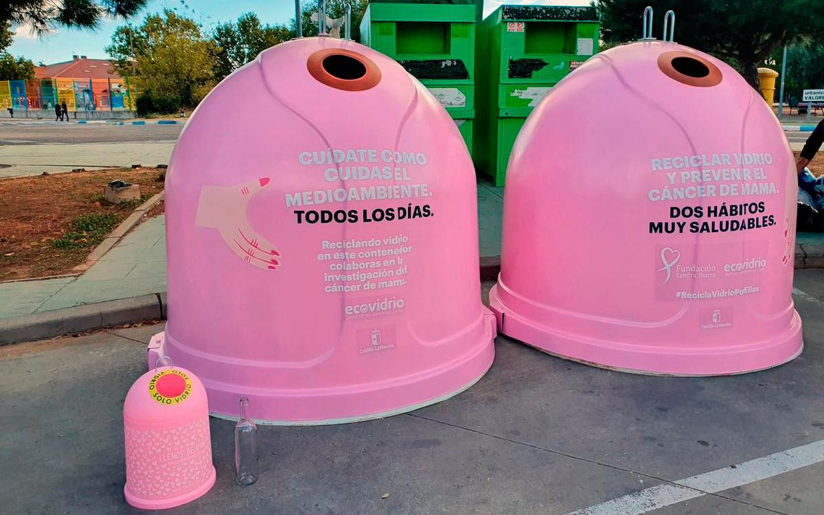 Miniglú de Ecovidrio  Mini contenedores para reciclaje de vidrio