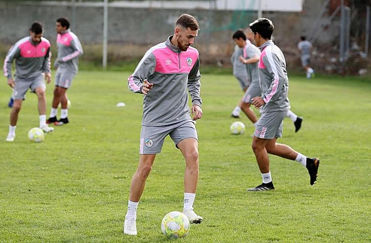 Sergio Molina, centrocampista del Salamanca.