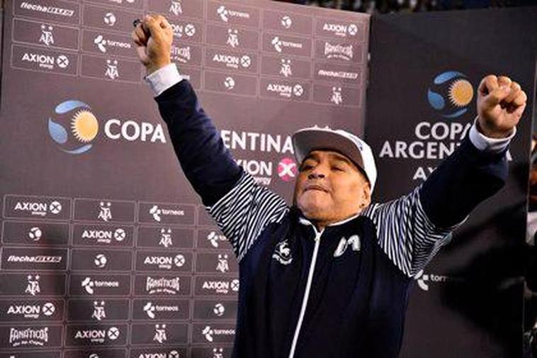 Diego Armando Maradona.