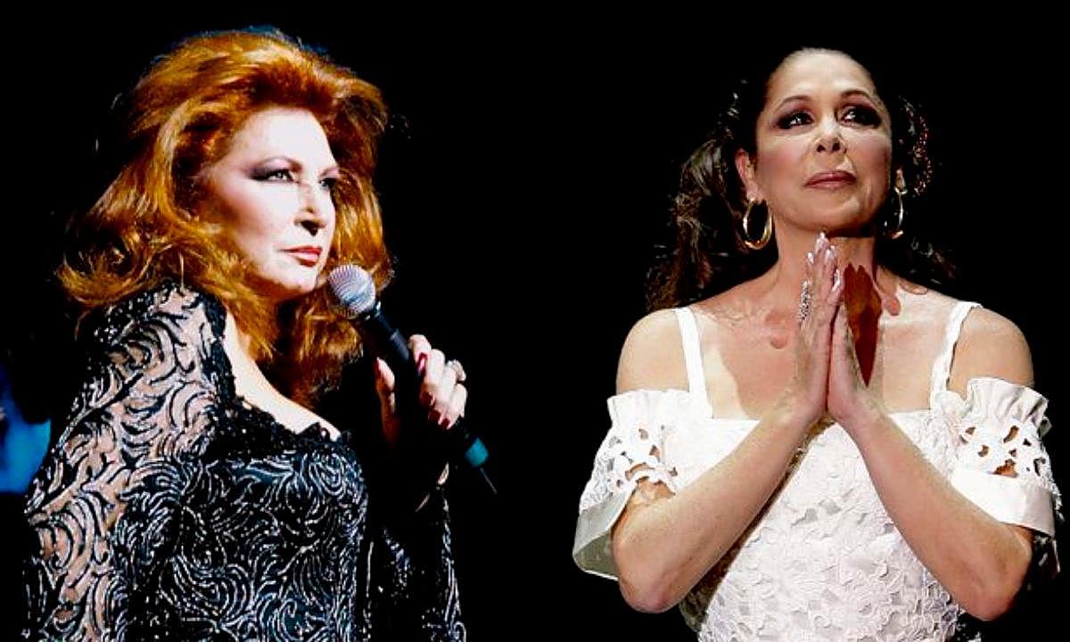 Rocío Jurado e Isabel Pantoja.