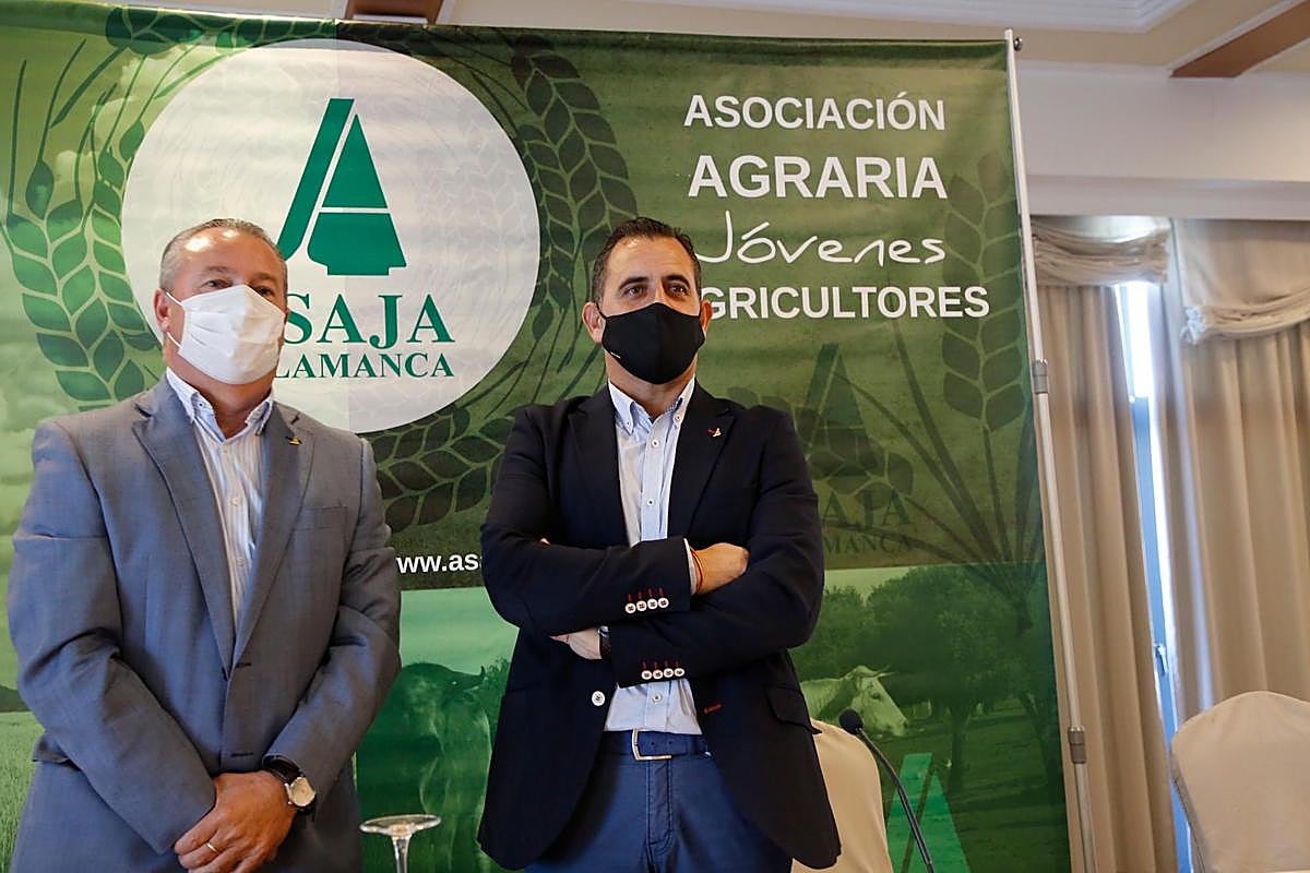 Juan Luis Delgado fue reelegido presidente de ASAJA hace un mes.
