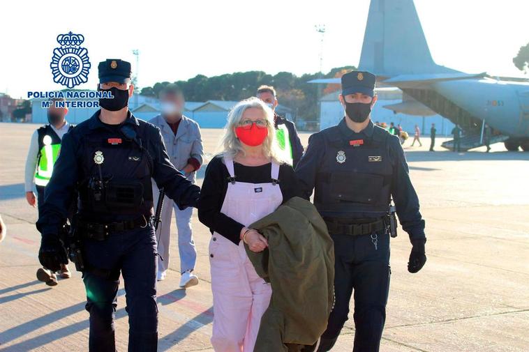 La etarra Natividad Jáuregui, trasladada a España tras huir 30 años de la Justicia