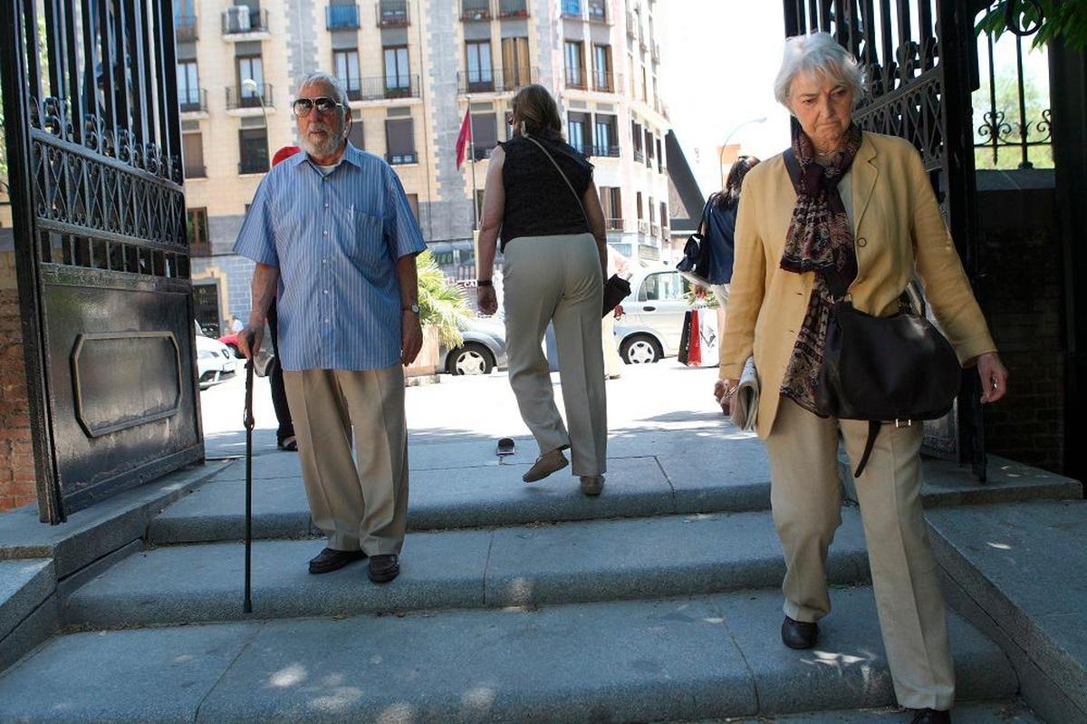 Personas mayores jubiladas, el mayor colectivo de pensionistas.