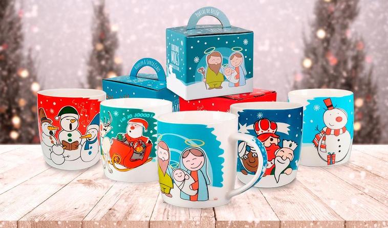 Consigue con LA GACETA unas originales tazas navideñas