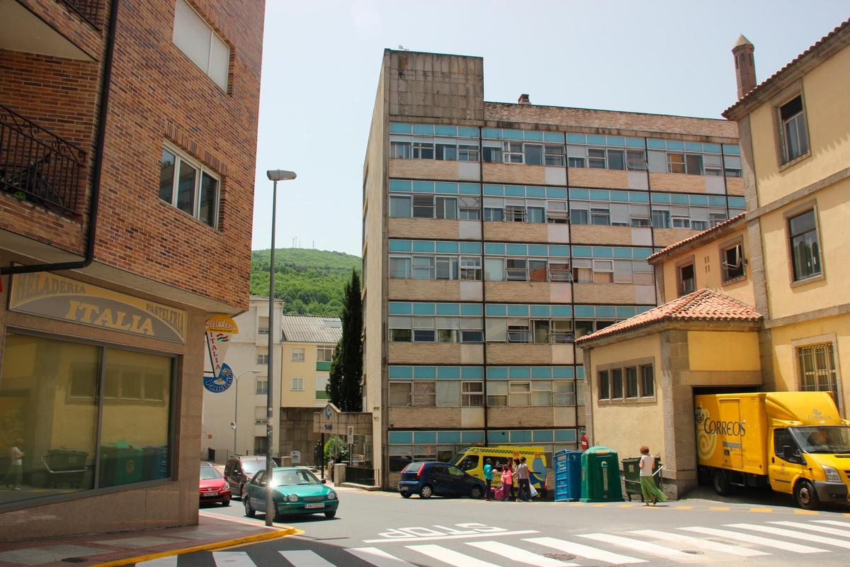 Exterior del hospital Virgen del Castañar de Béjar.