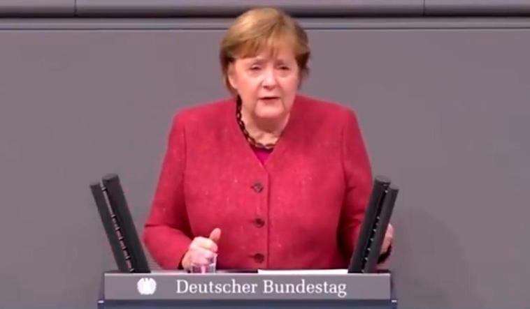 El aplaudido vídeo de Merkel en el que pide responsabilidad en Navidad: “590 muertes en 24 horas es un precio que no es aceptable”