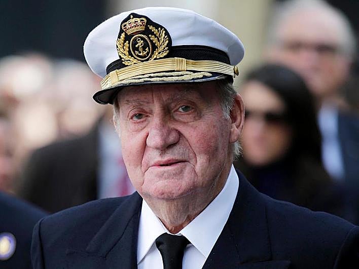 El emérito Juan Carlos, en tiempos mejores.