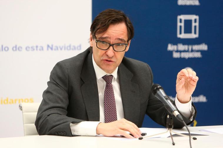 El ministro de Sanidad, Salvador Illa.