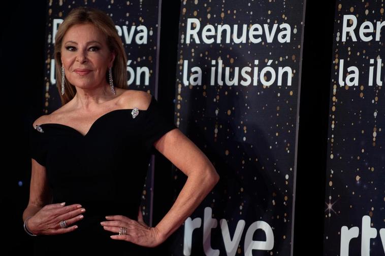 Ana Obregón, en la presentación de la programació navideña de TVE.