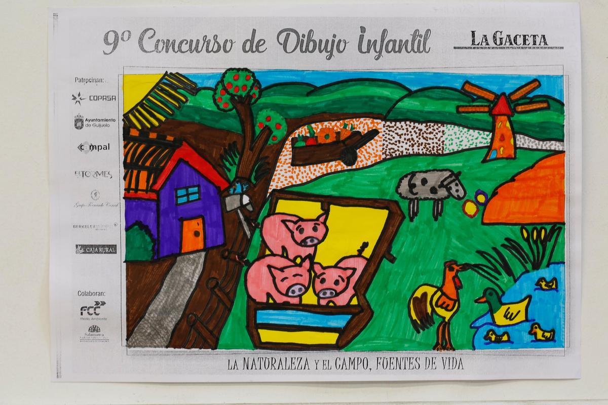 Sara Miguel Sánchez, del CEIP Álvarez Morato, 2º premio en categoría de 5º y 6º de Primaria