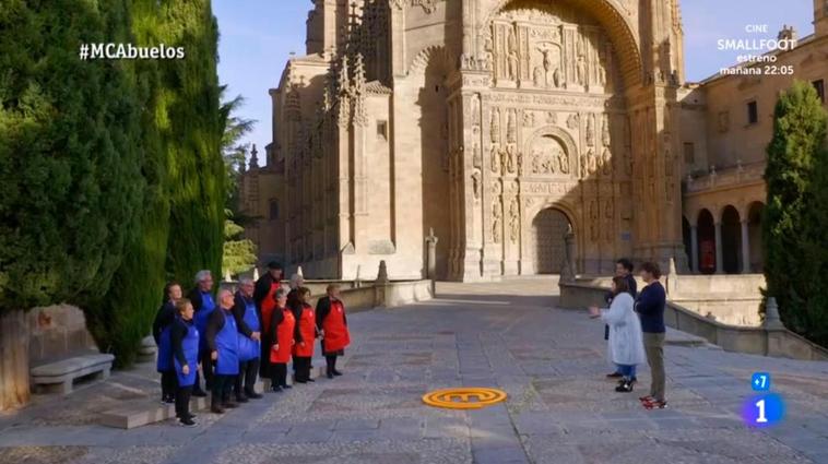 Algunas de las imágenes de Salamanca en ‘MasterChef Abuelos’.