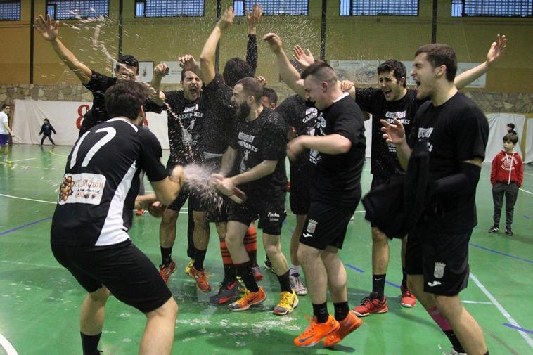 Celebración por todo lo alto de un campeonato en 2016.