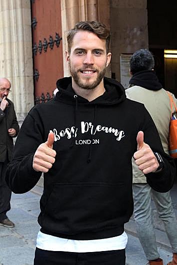 Iván Calero, en Salamanca.