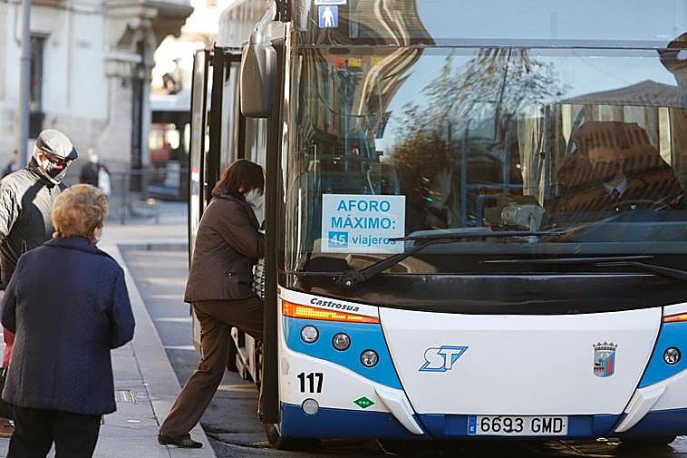 Autobús urbano de Salamanca.