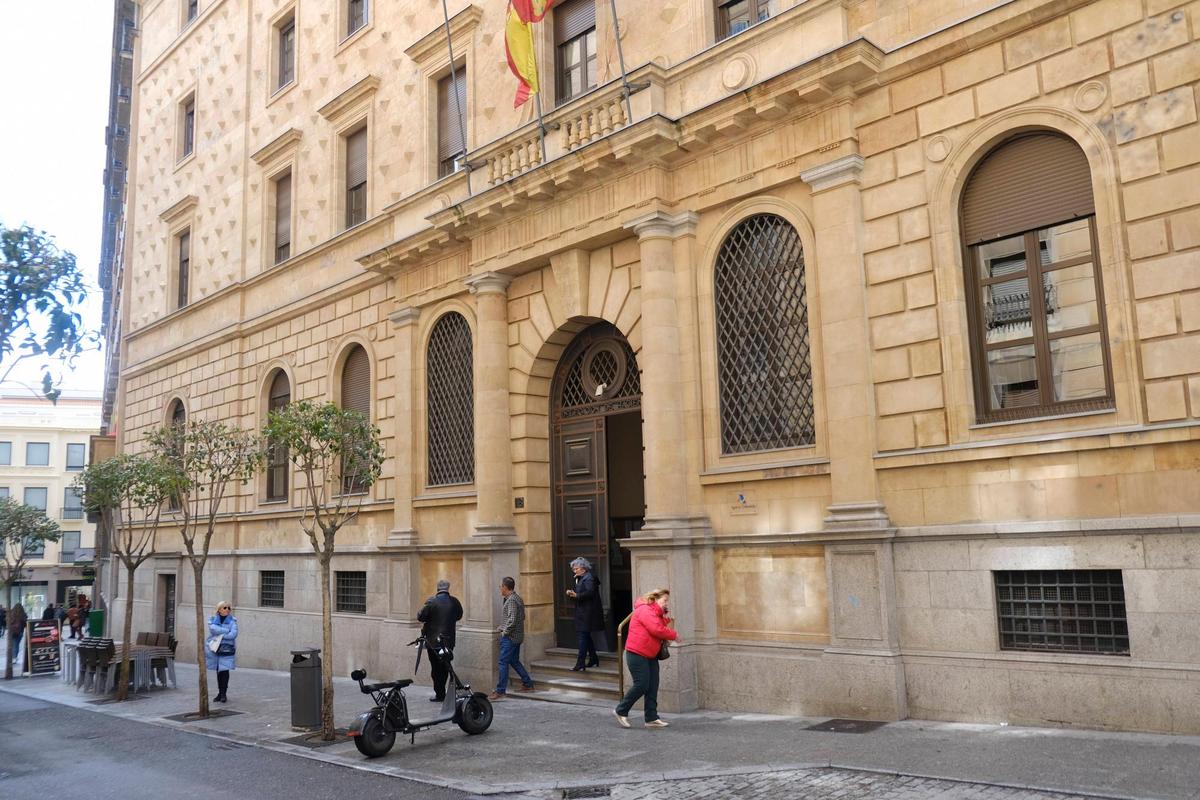 Sede de Hacienda en Salamanca.