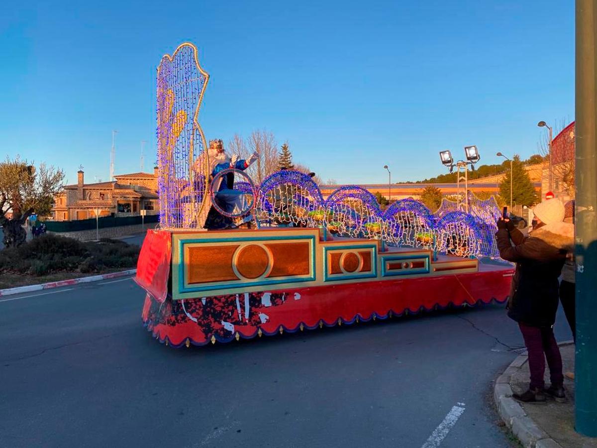 Cabalgata del pasado 5 de enero en Villamayor de Armuña