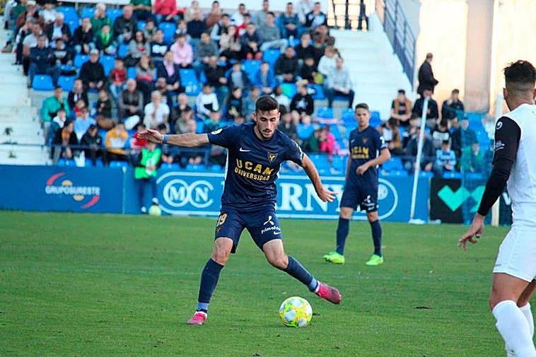 Alejandro Camacho, en su etapa en el UCAM Murcia.