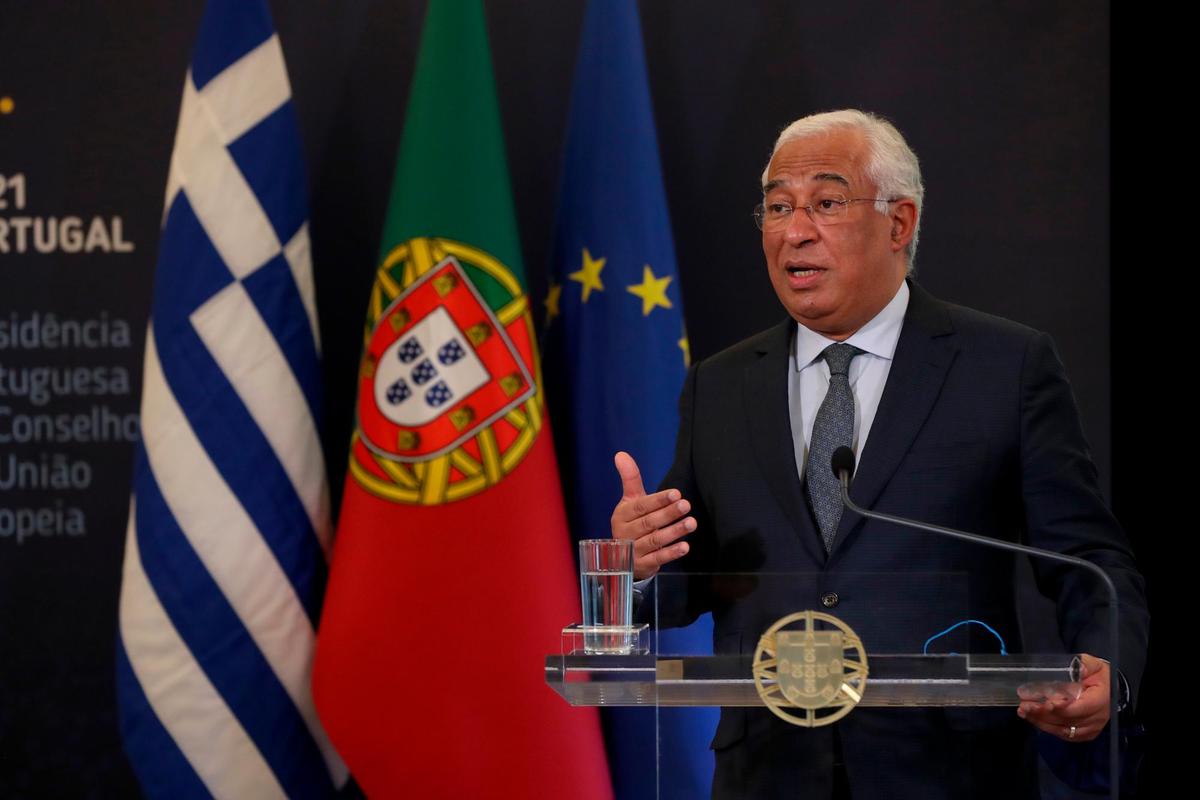 El primer ministro portugués, Antonio Costa.