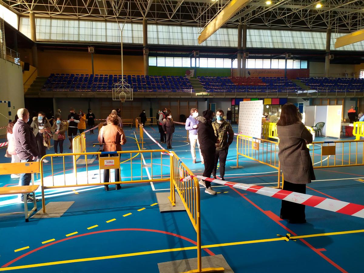 Jornada de cribado masivo en Guijuelo.