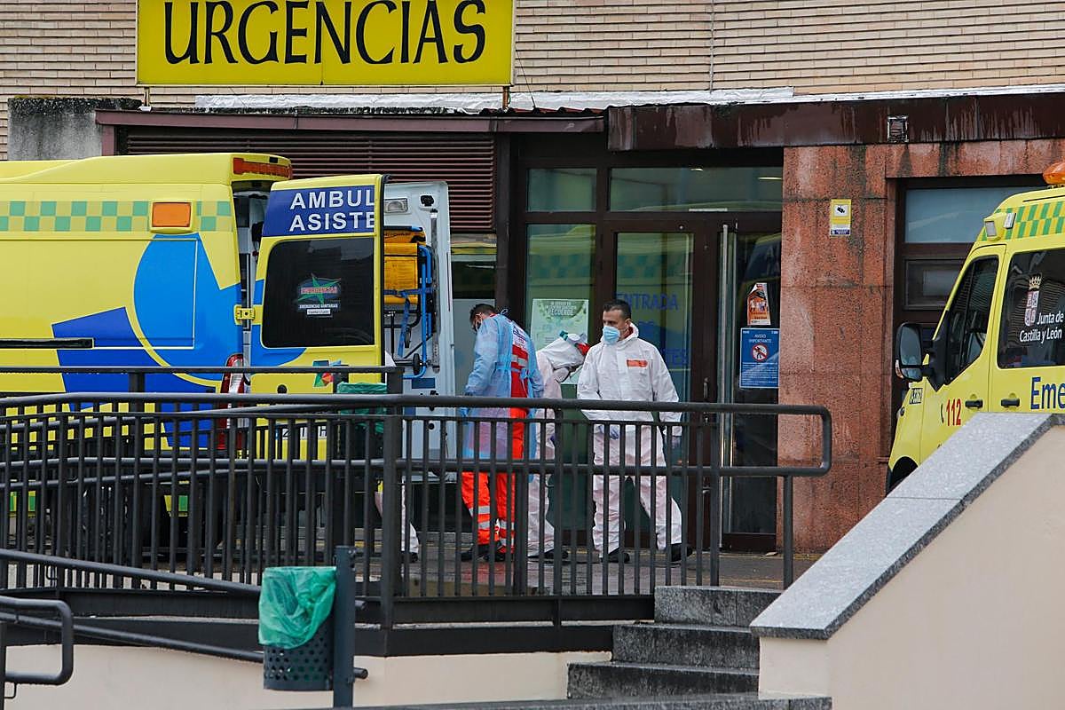 Entrada de Urgencias del Hospital Clínico
