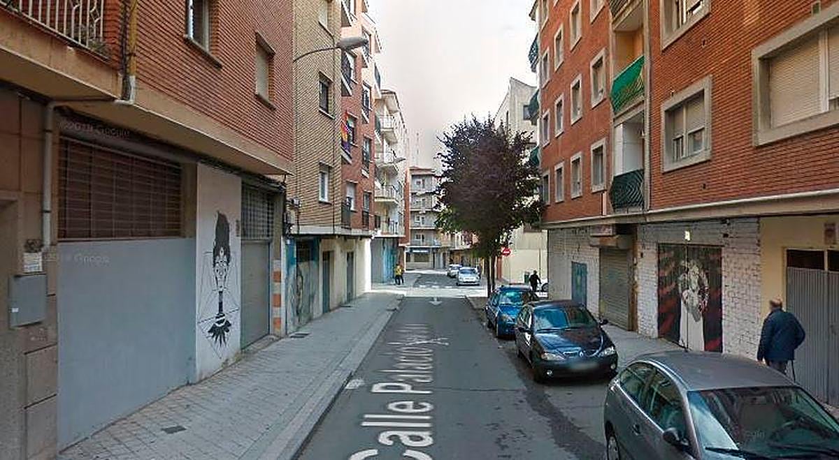 Calle Palacio Valdés de Salamanca.