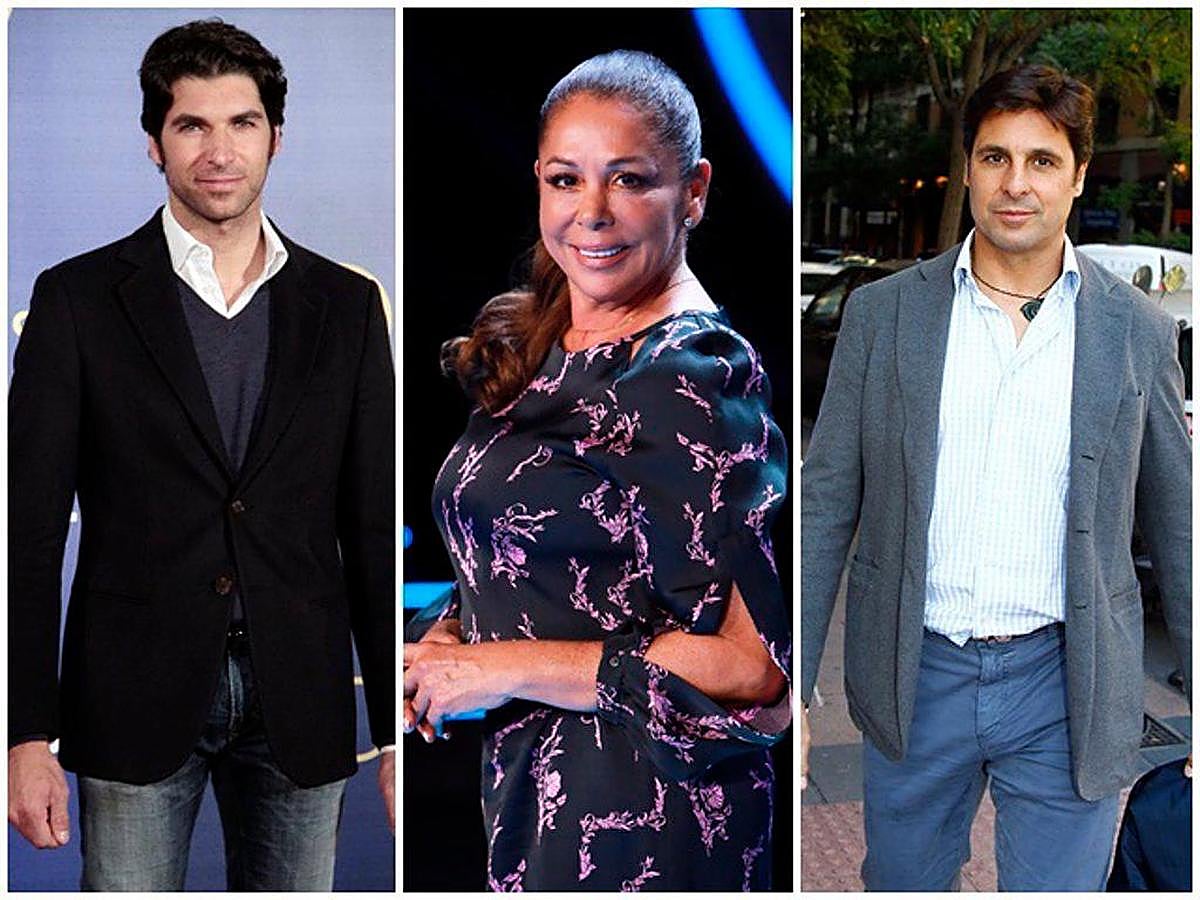 Cayetano, Isabel Pantoja y Francisco Rivera.