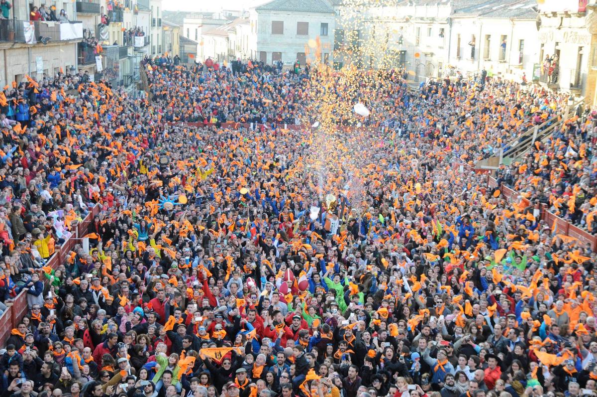 Carnaval en Ciudad Rodrigo en años anteriores.