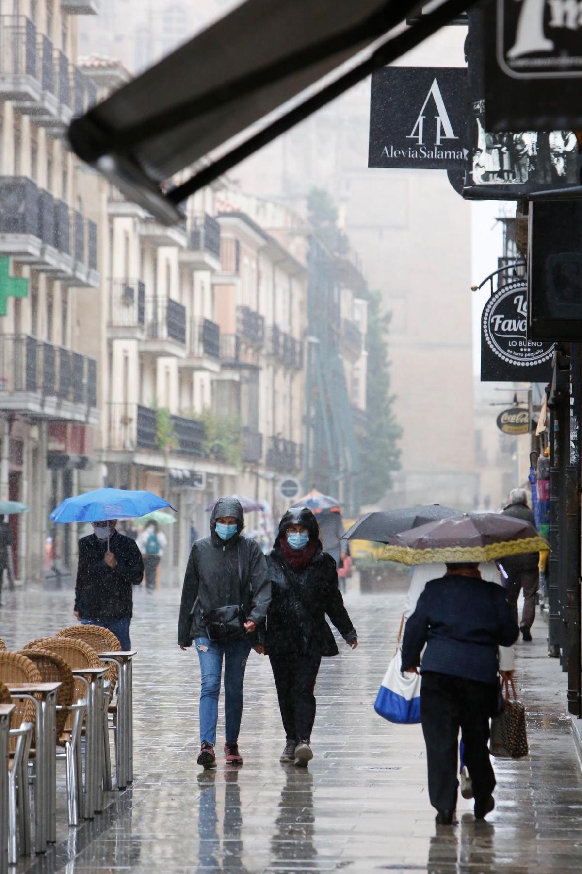 El mal tiempo acompañará a Salamanca durante los próximos días