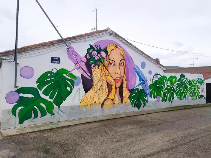 Murales de Fuentes de Béjar.