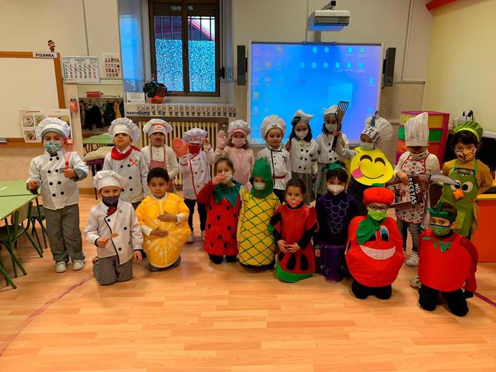 Carnaval en el colegio Jesuitinas.