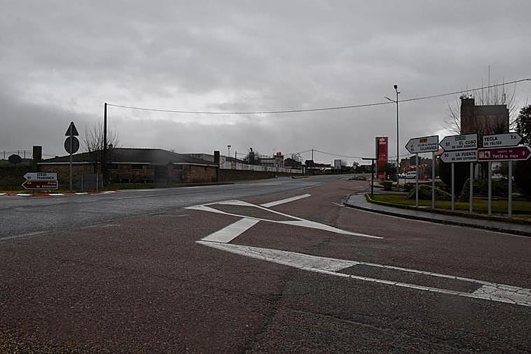 Zona del antiguo campo de fútbol, objeto de la modificación.