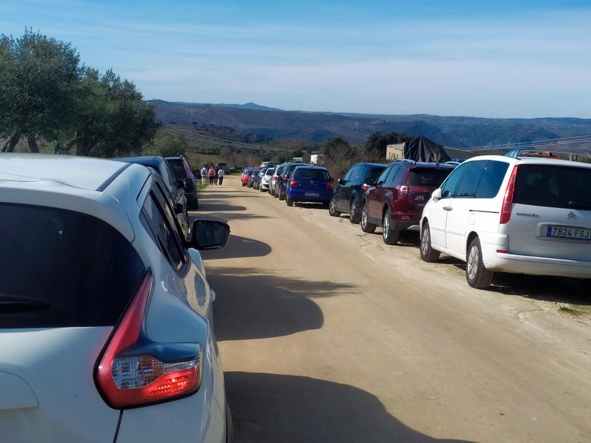 La afluencia de visitantes ha sido masiva a Pereña durante todo el fin de semana. I CASAMAR