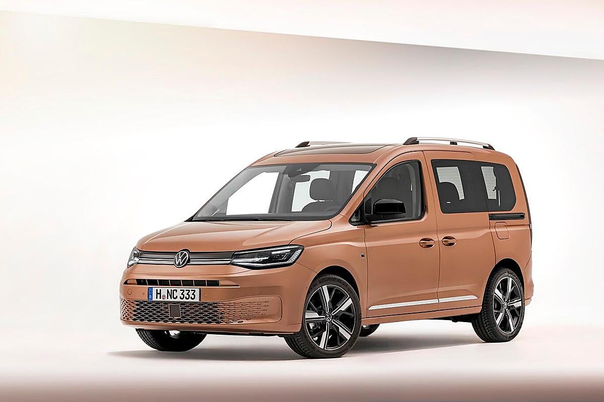 Existen hasta seis variantes de la Volkswagen Caddy, desde la furgoneta comercial básica a la California de estilo camper