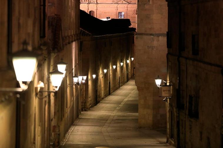 Toque de queda en Salamanca.