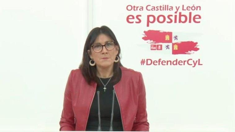 La secretaria de Organización del PSCyL, Ana Sánchez.