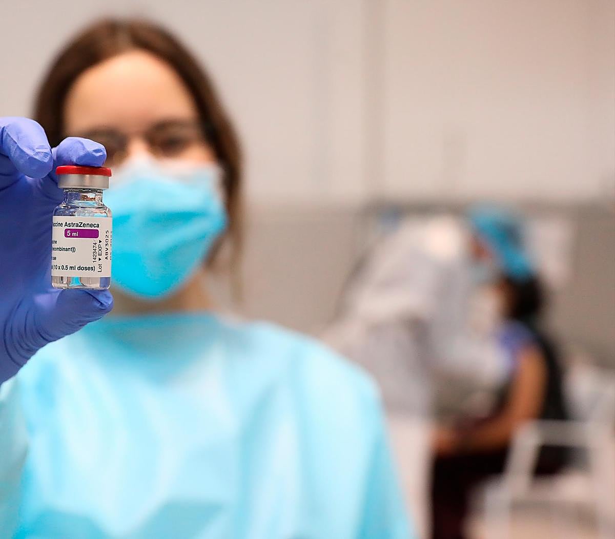 Vacuna de AstraZeneca.