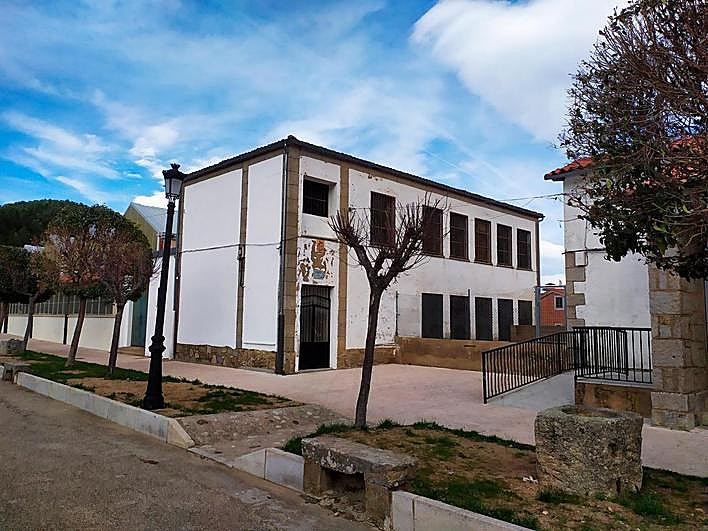 Imagen de las aulas del parque de Candelario.