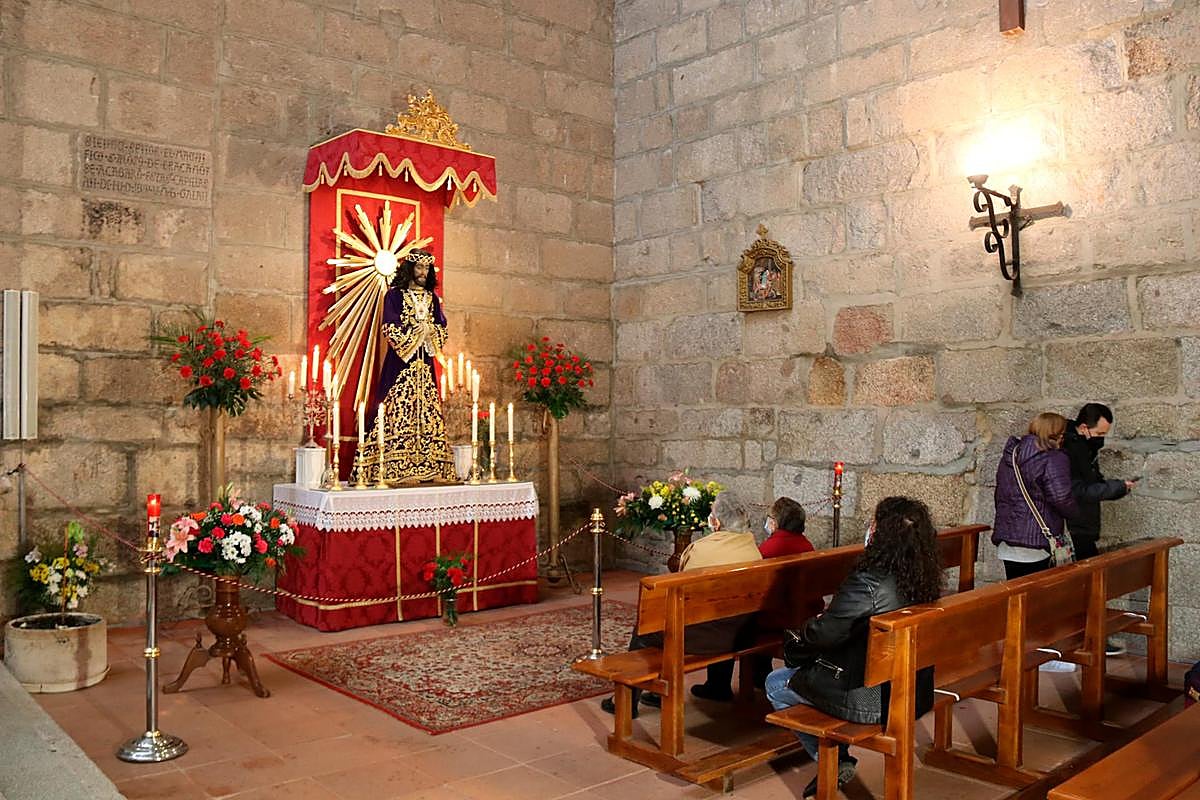 Jesús de Medinaceli expuesto el viernes en la parroquia