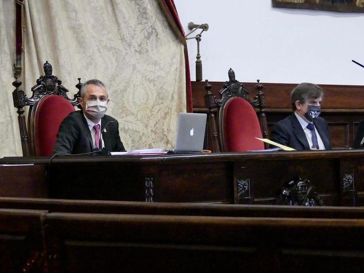 El rector de la Universidad de Salamanca, Ricardo Rivero.