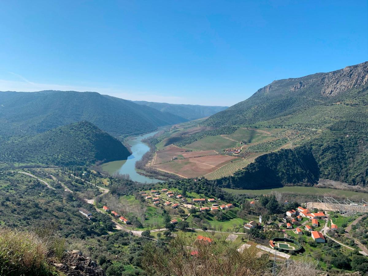 Espectaculares vistas desde el Mirador del Salto, unos kilómetros más abajo. | I.A.G.