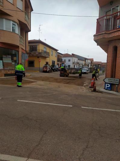 Obras ejecutadas en la calle Humilladero.