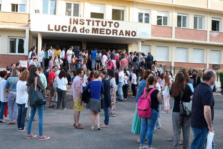 Imagen de las últimas oposiciones a profesor de Secundaria, celebradas en 2018.