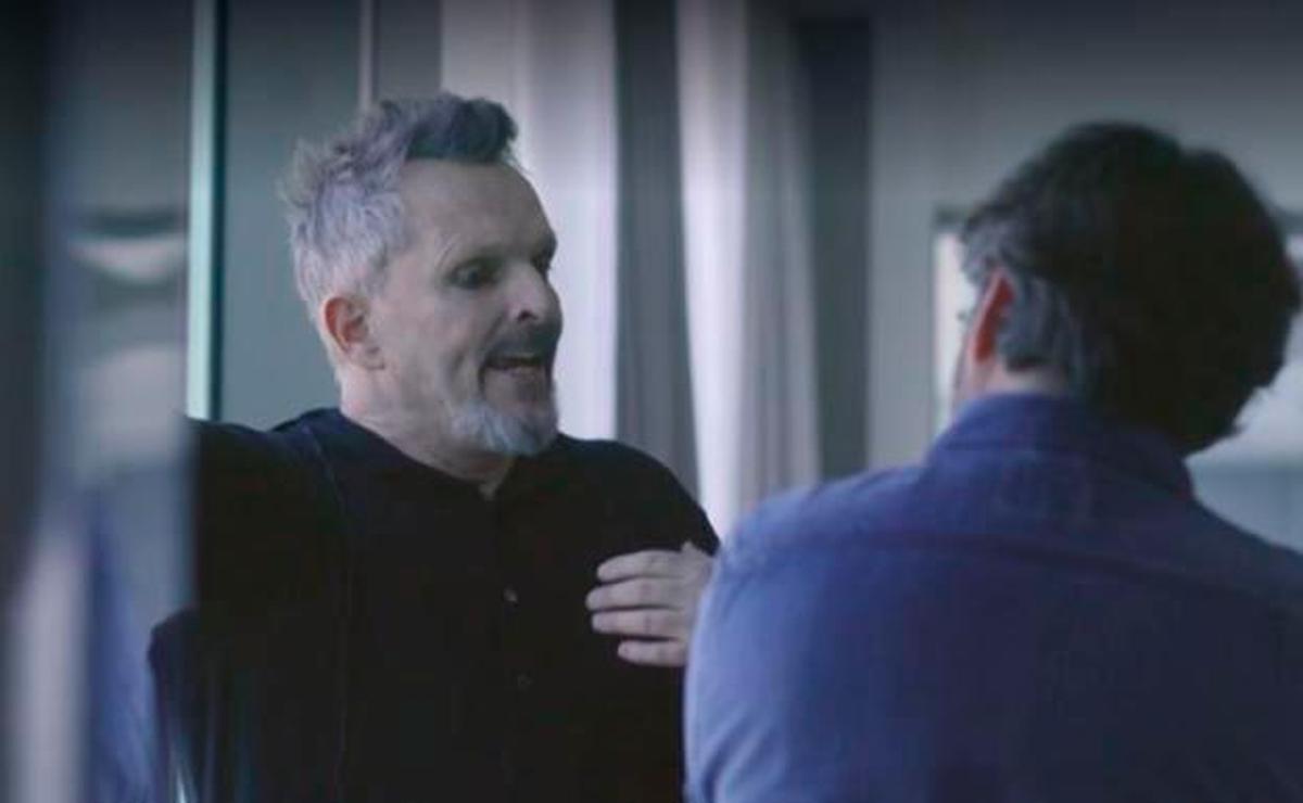 Miguel Bosé y Jordi Évole.