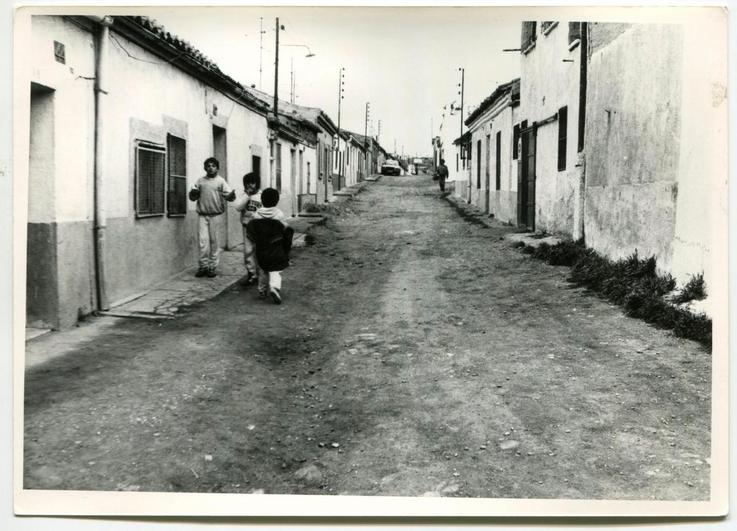 Teso de Buenavista en Pizarrales en los años ochenta.