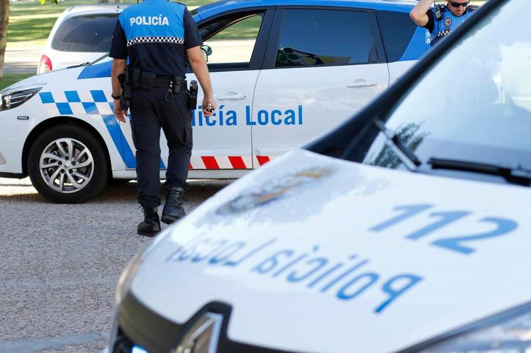 Coches de la Policía Local de Salamanca.