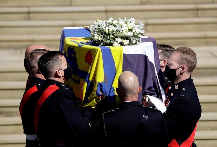 El funeral del duque de Edimburgo.