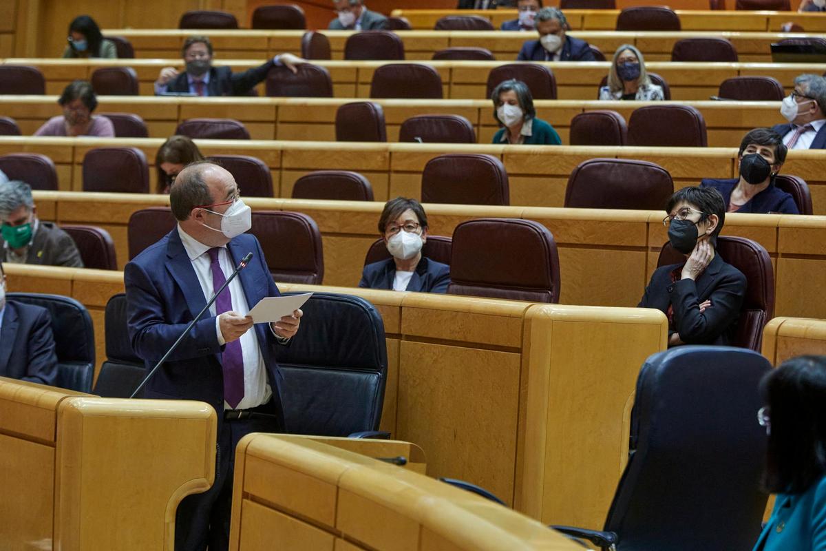 El ministro de Política Territorial y Función Pública, Miquel Iceta