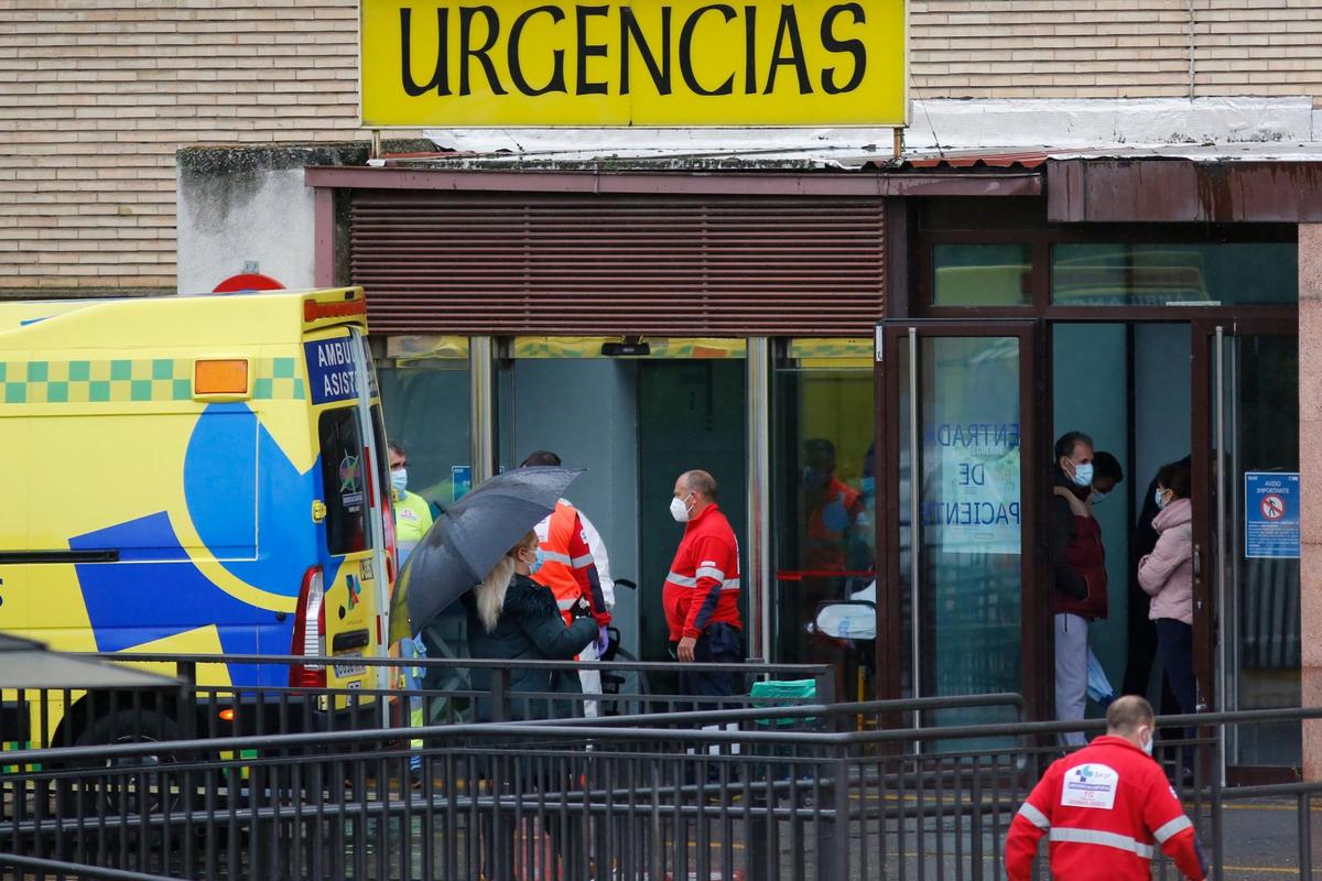 Entrada de Urgencias del Hospital Clínico